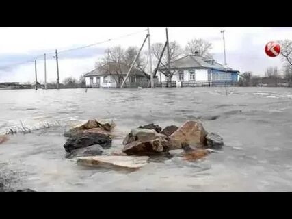 Наводнение в северном казахстане