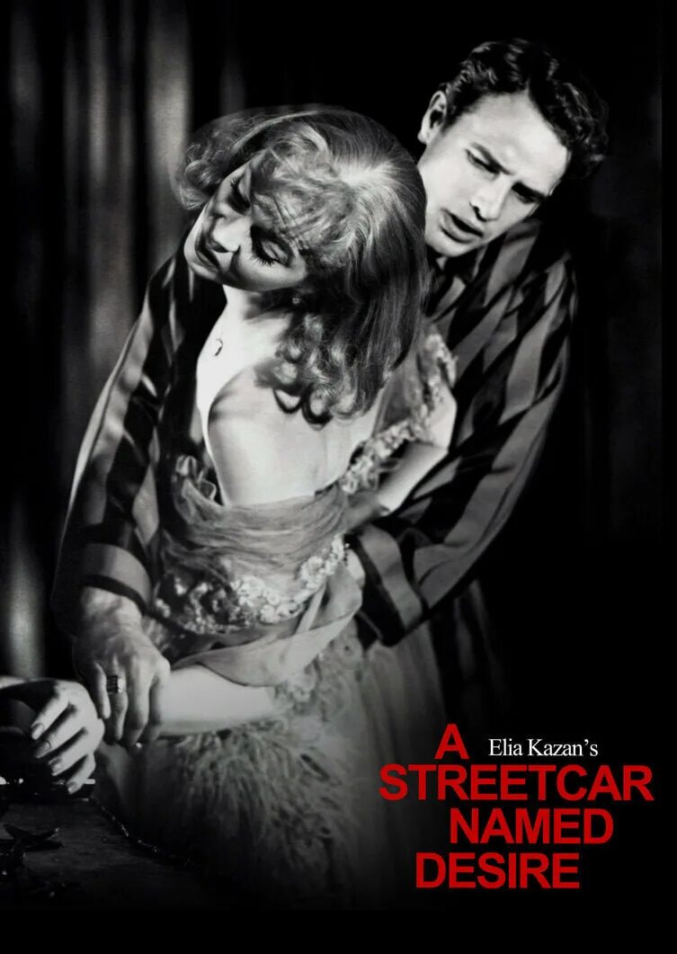 Трамвай желание Марлон Брандо Вивьен ли. Трамвай "желание" a Streetcar named Desire Постер.