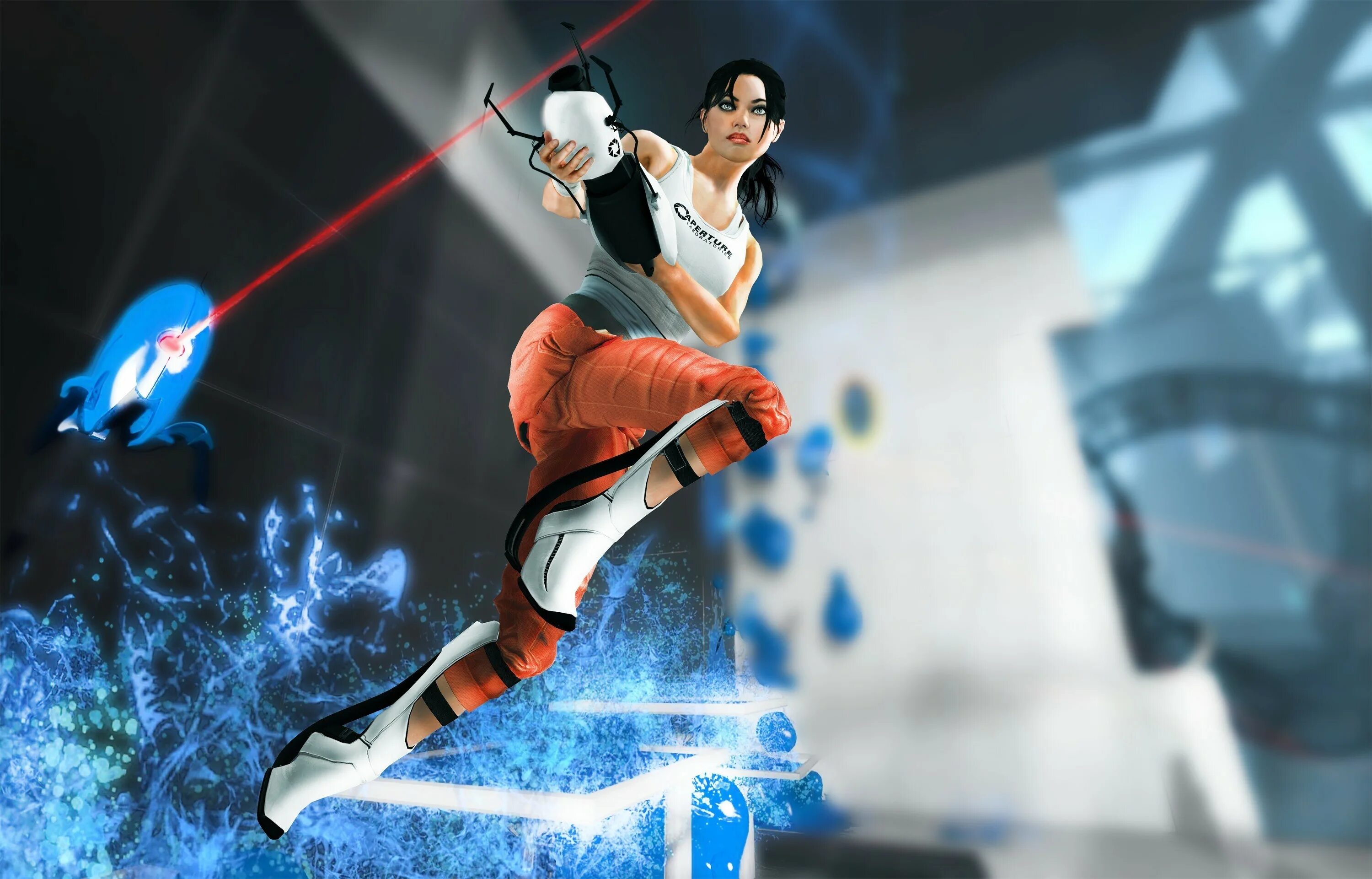 Портал нужных людей. Челл. Portal 2. Portal Chell. Челл портал 2.