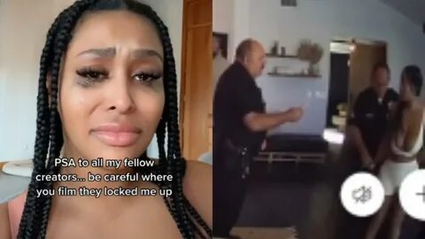 OnlyFans model shares TikTok of police arresting her for "indecent exp...