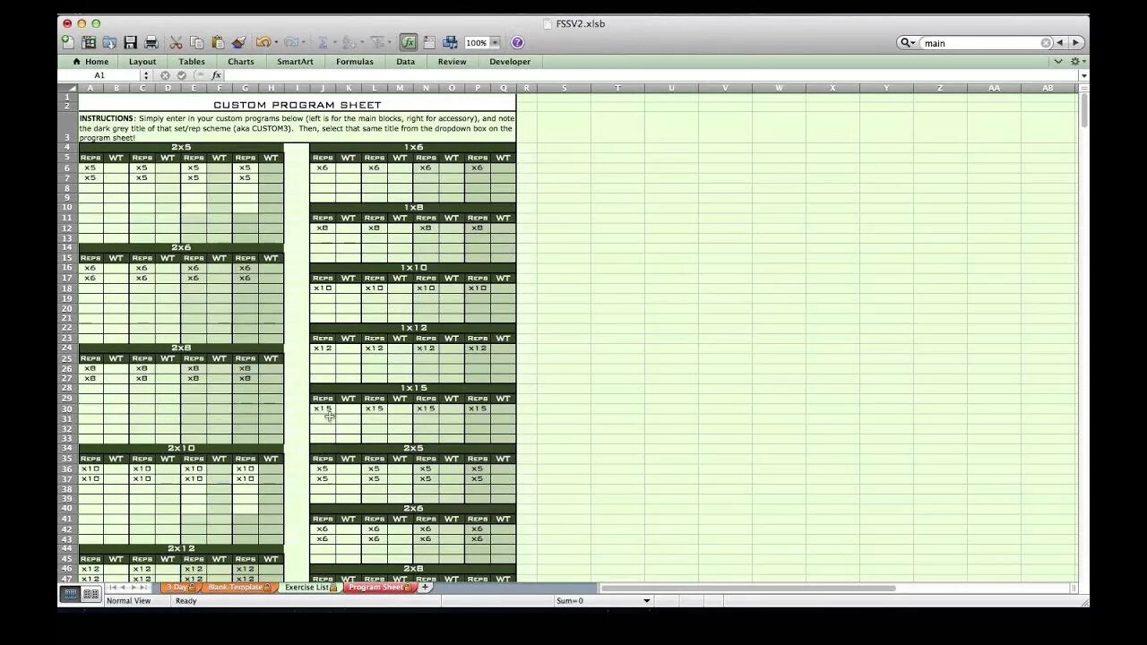 Excel personal. Excel personal