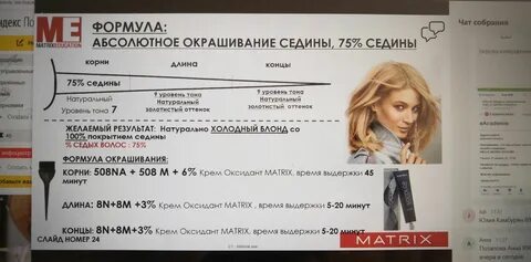краска матрикс для седых сколько держать