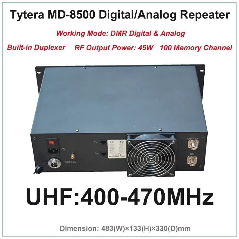Ретранслятор tyt md 7500 vhf. Tyt md-8500. ретранслятор tyt md-8500. tytera tyt md-8500 uhf 400-470. ретранслятор tyt md 9500.