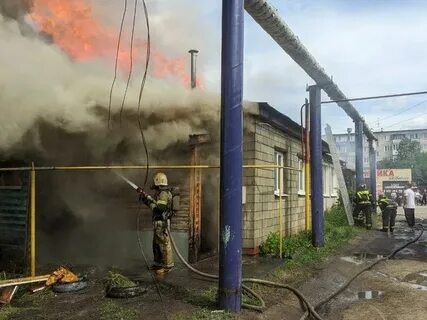 Пожар в пензе вчера
