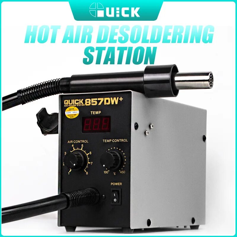 Quick монтаж. Термовоздушная паяльная станция quick 857dw+. фен паяльный quick 857dw+. quick 857dw+ esd. quick 875dw+.