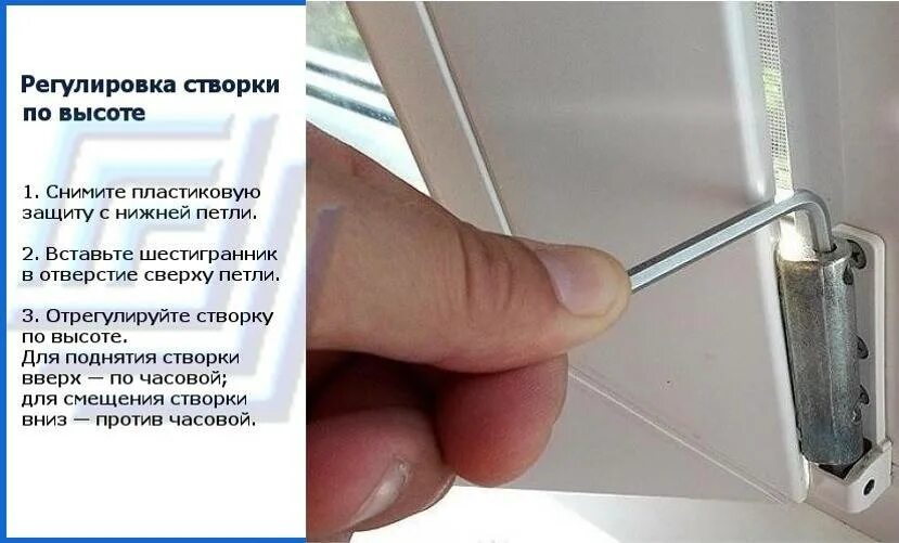 Туго закрывается пластиковое окно как отрегулировать