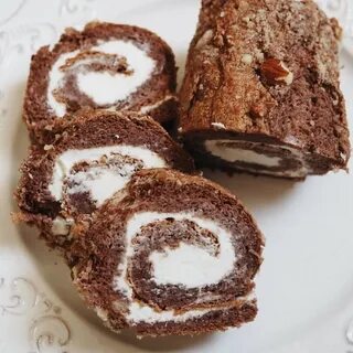 Творожные рулетики с орехами