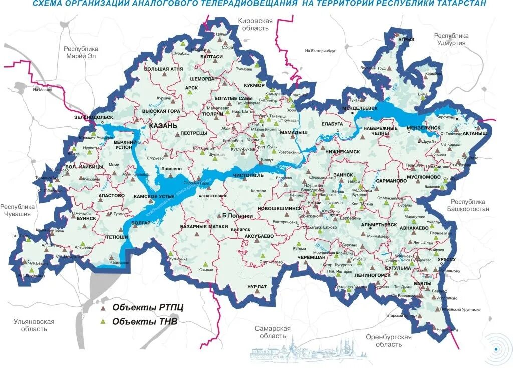 Карта республики татарстан с городами. Карта Татарстана по районам. Карта Татарстана с районами. Карта Татарстана с районами и селами. Карта Республики Татарстан с районами.