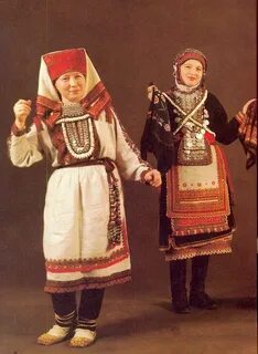 Народный костюм марийцев