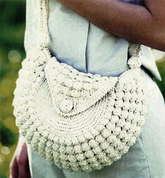 Вязаные сумки: 56 летних фотоидей Crochet bag, Crochet, Knitted bags