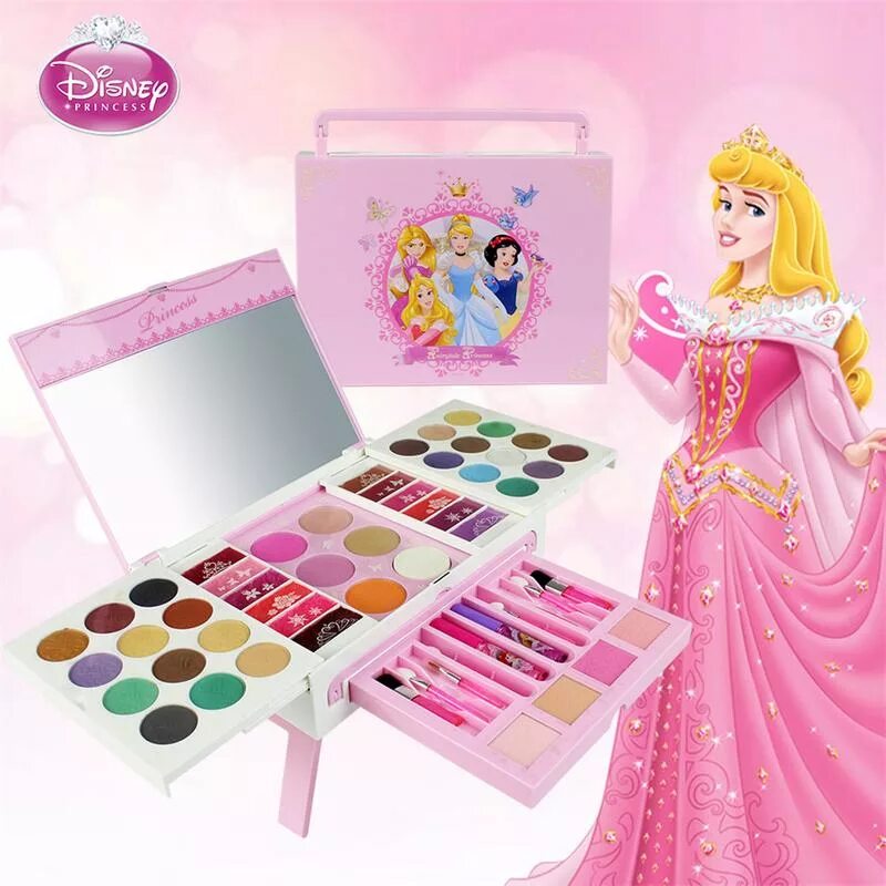 Набор "салон красоты" / столик для принцессы "Волшебный макияж". Детская косметика. Косметика для маленьких принцесс. Косметика для детей принцесса.