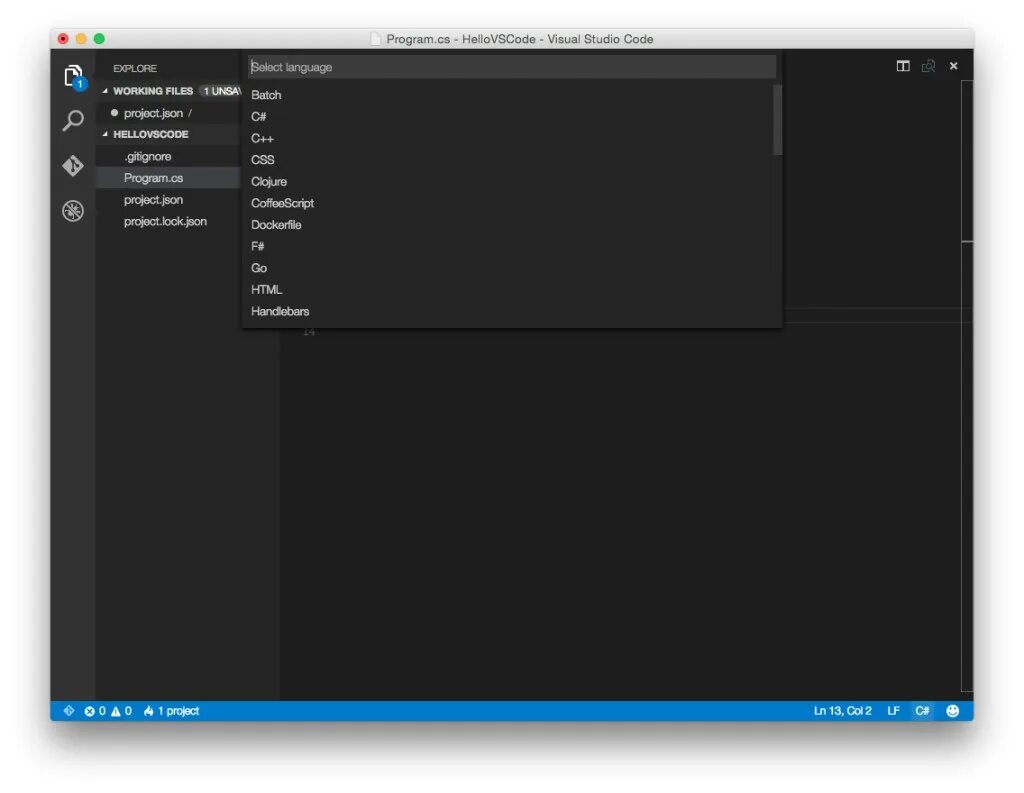 Visual code сменить язык. Visual code сменить язык