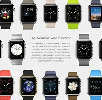 Линейка apple watch