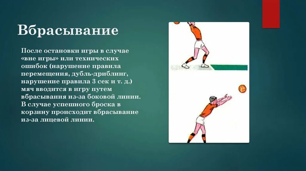 Вбрасывание мяча в игру. Вбрасывание мяча из-за боковой линии. Вбрасывание мяча в футболе. Вбрасывание мяча из-за лицевой линии. Мяч вне игры.