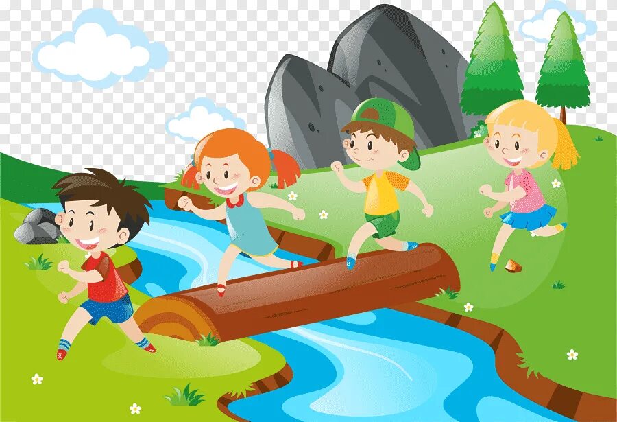 Go up the river