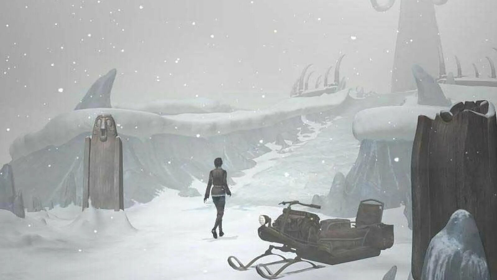 Syberia 2. Syberia 2 игра. syberia 2 сибирь. сибирия 2 фреска. сибирия 2 скрины.