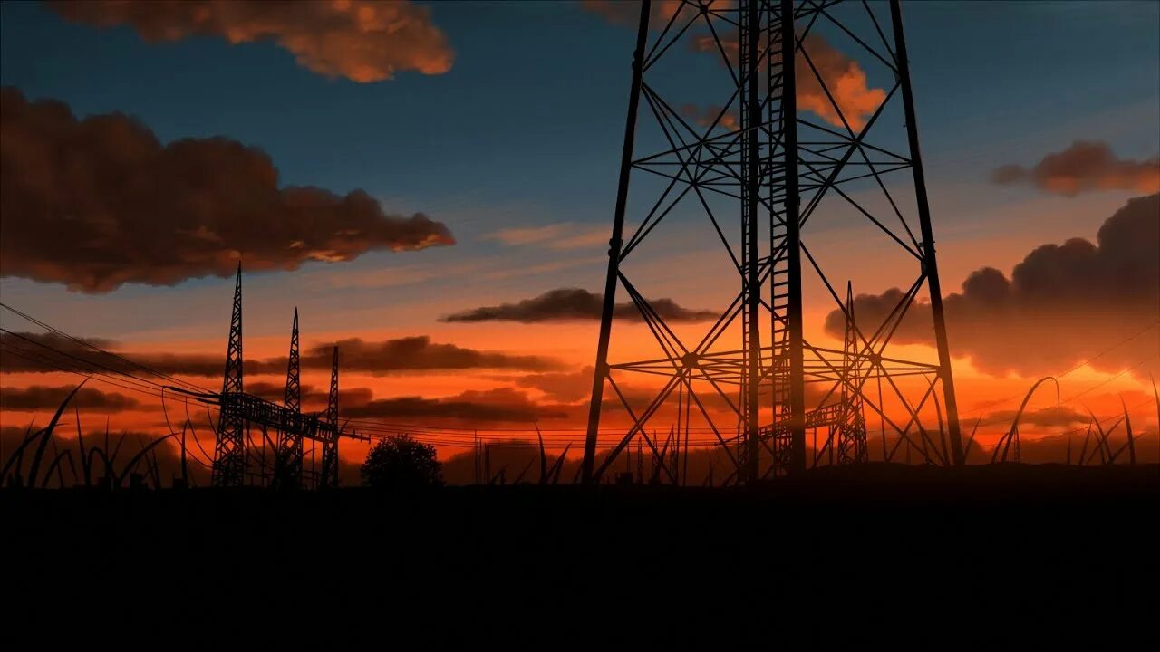 Firewatch игра. Firewatch фон. Обои пк вышка. На фоне неба вышки. Пейзаж минимализм.