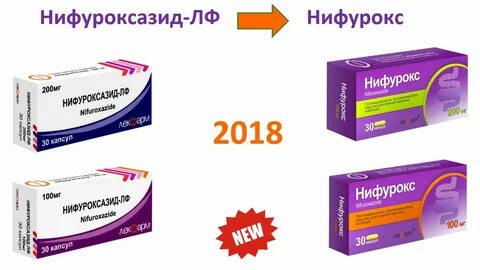 Нифуроксазид капсулы