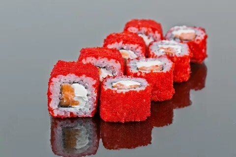 Красные роллы название