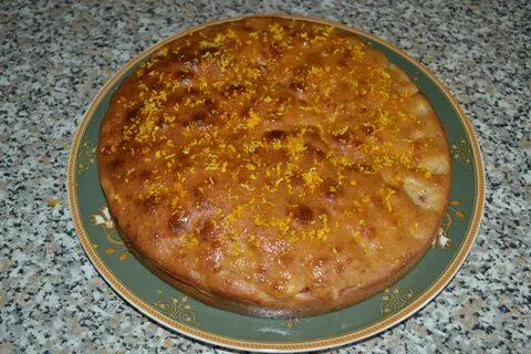 Пирог с апельсинами и яблоками в духовке