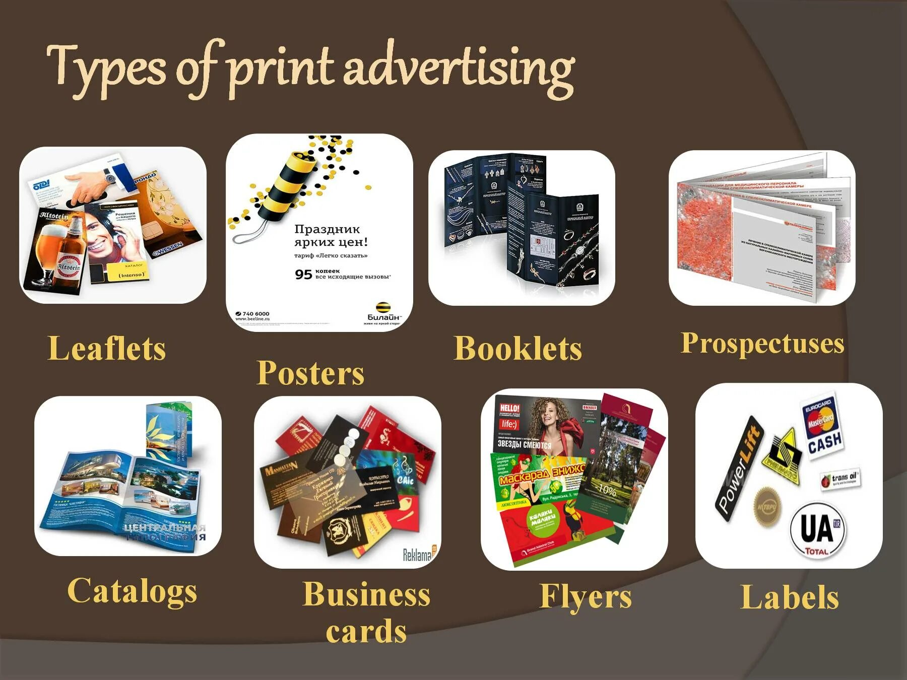 Advertising media is. Advertising презентация. Advertisement презентация. Types of advertisement презентация. Виды рекламы на английском.