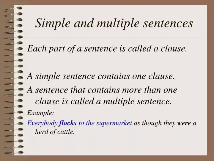 Types of simple sentence. Types of simple sentences. multiple sentence. though sentences examples. binary privative opposition.