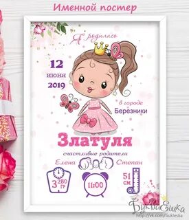Имя постер
