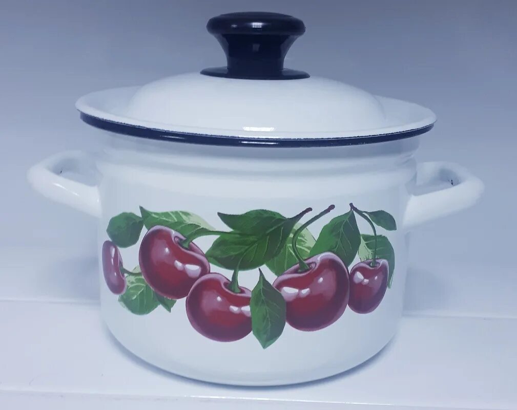 кч. набор кастрюль цветное печенье-1-экстра (белая) ( 1,5 л 2,3 л 3,0 л ). груш. керченская эмаль. кастрюля эмалированная г керчь крым.