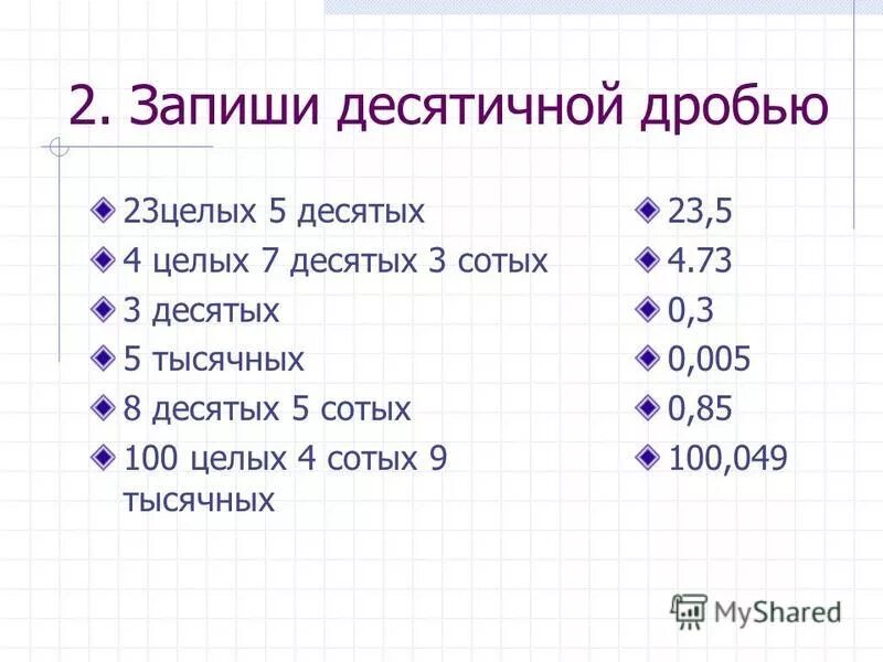 4 целых 9 сотых