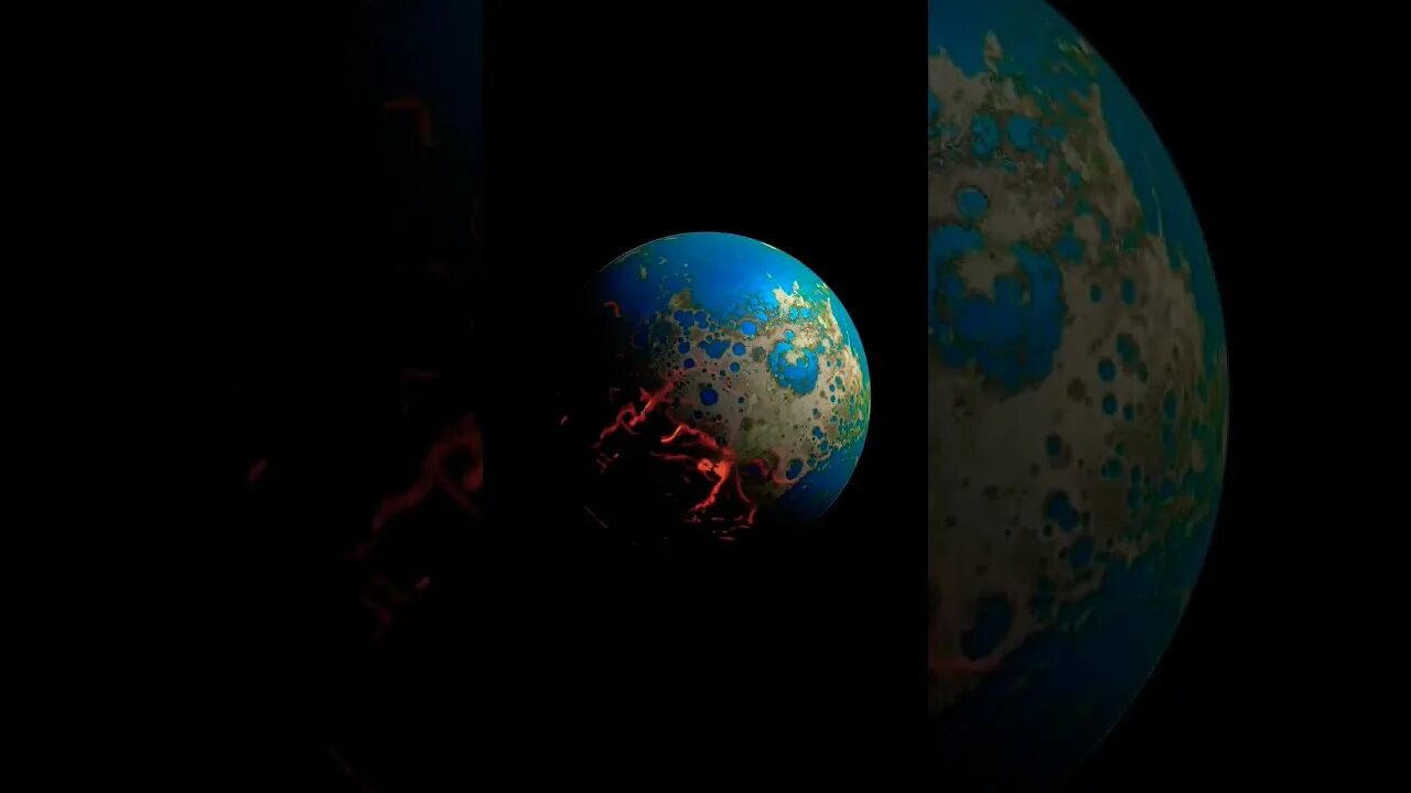 Как выглядел марс 4 миллиарда лет назад Mars' oceans formed early, possibly aided by massive volcanic eruptions
