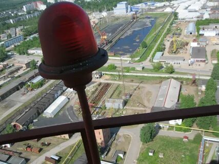 Освещение дымовых труб