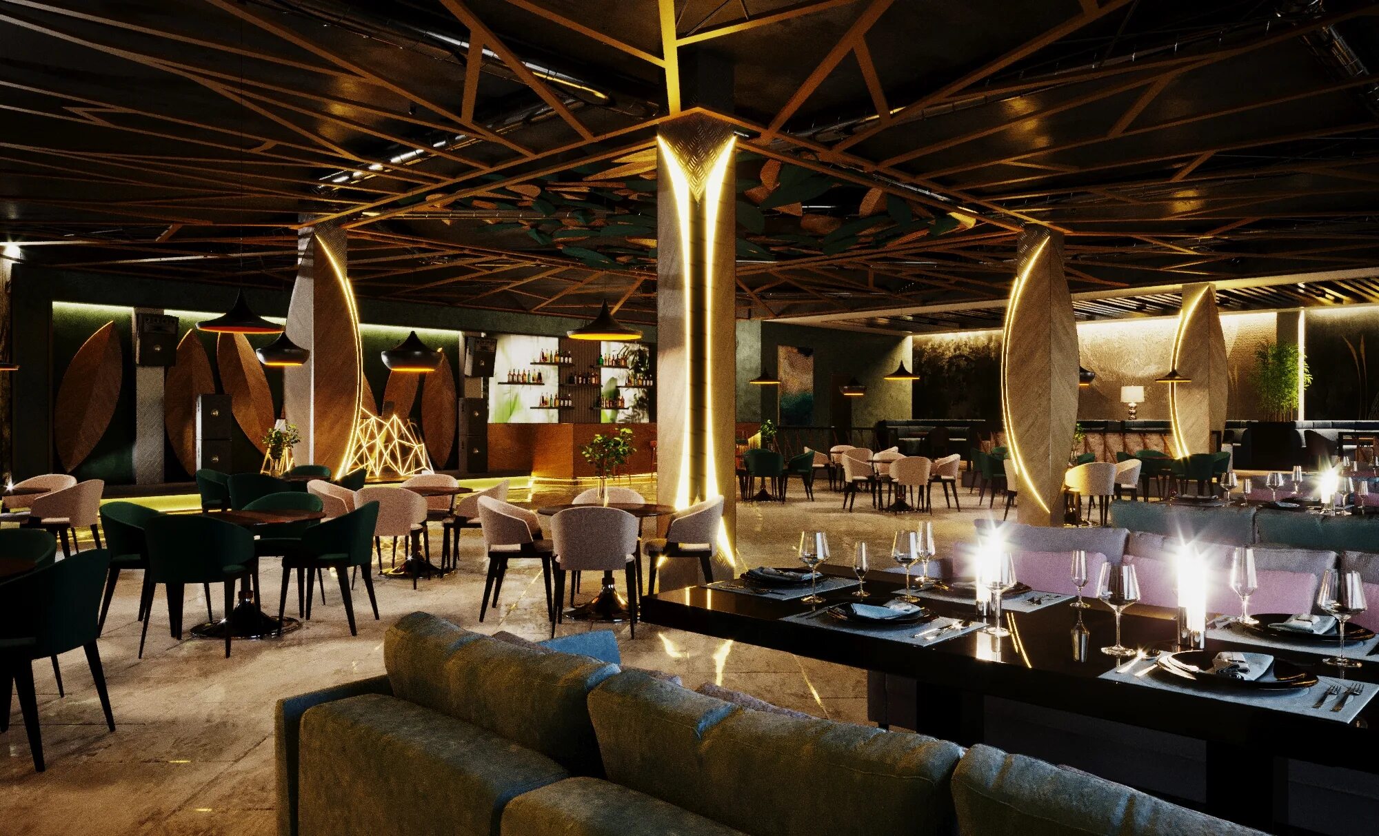 LOUNGE BAR TYUMEN :: Behance