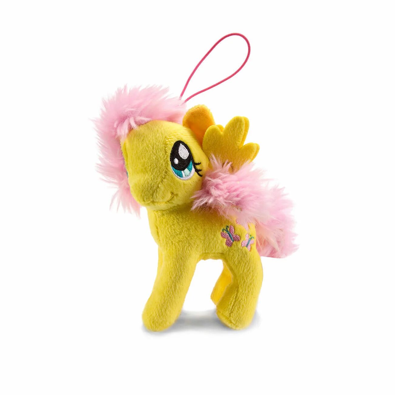 Fluttershy Plush. MLP Toy Plush. Plush Keychain Pony.