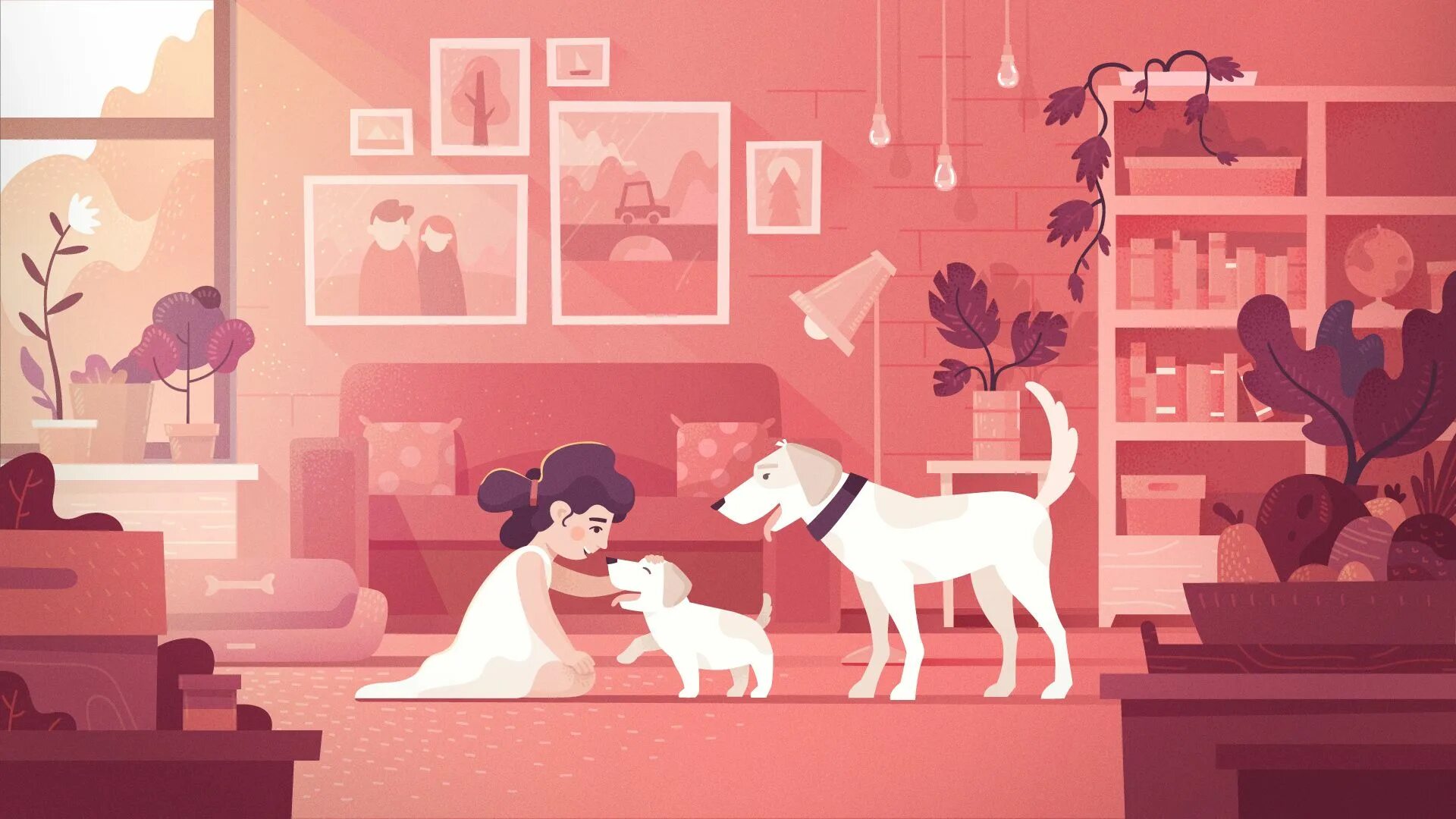Flat dog. Иллюстрация в стиле flat. флэт стиль в иллюстрации. собака в стиле флэт. собака в стиле иллюстратора.