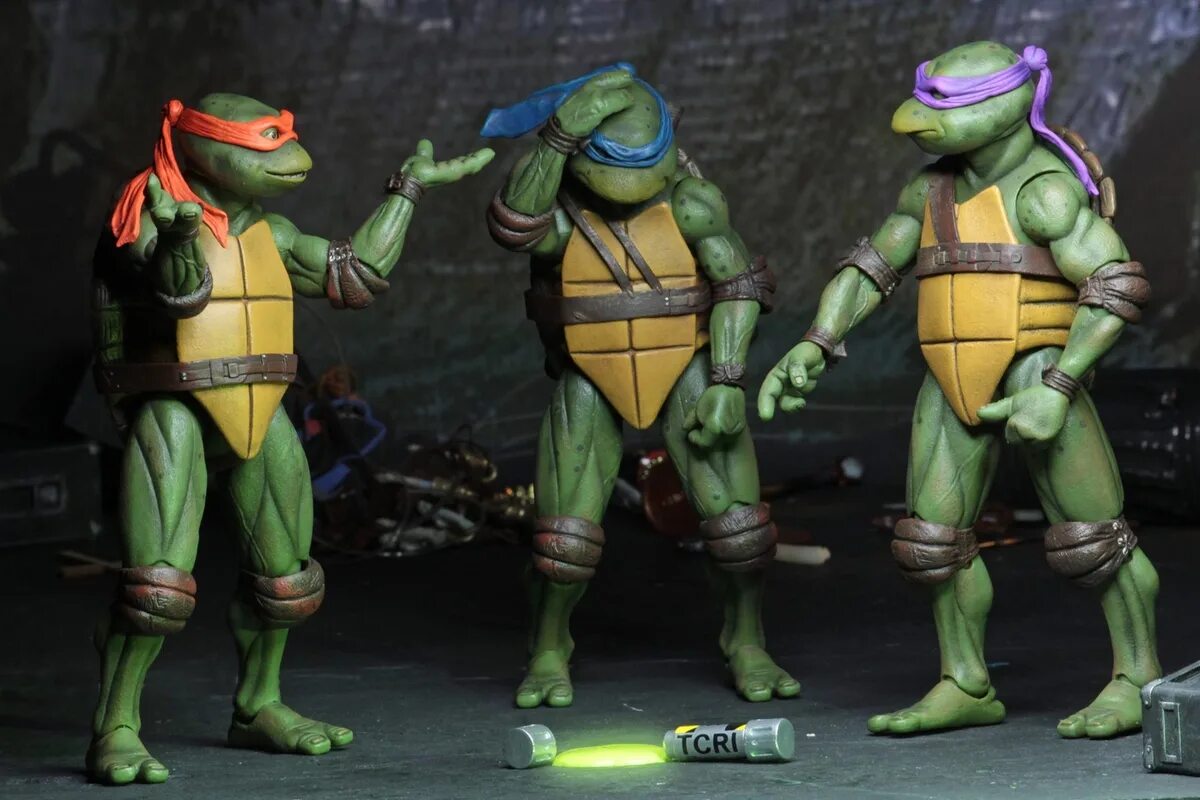 Neca tmnt. Фигурки NECA TMNT 1990. Донателло Черепашки-ниндзя 1990. Черепашки - ниндзя - 1990 - teenage Mutant Ninja Turtles. Черепашки ниндзя NECA 1990.