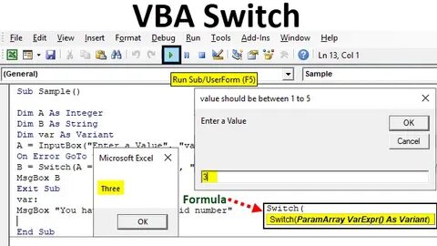 Case vba