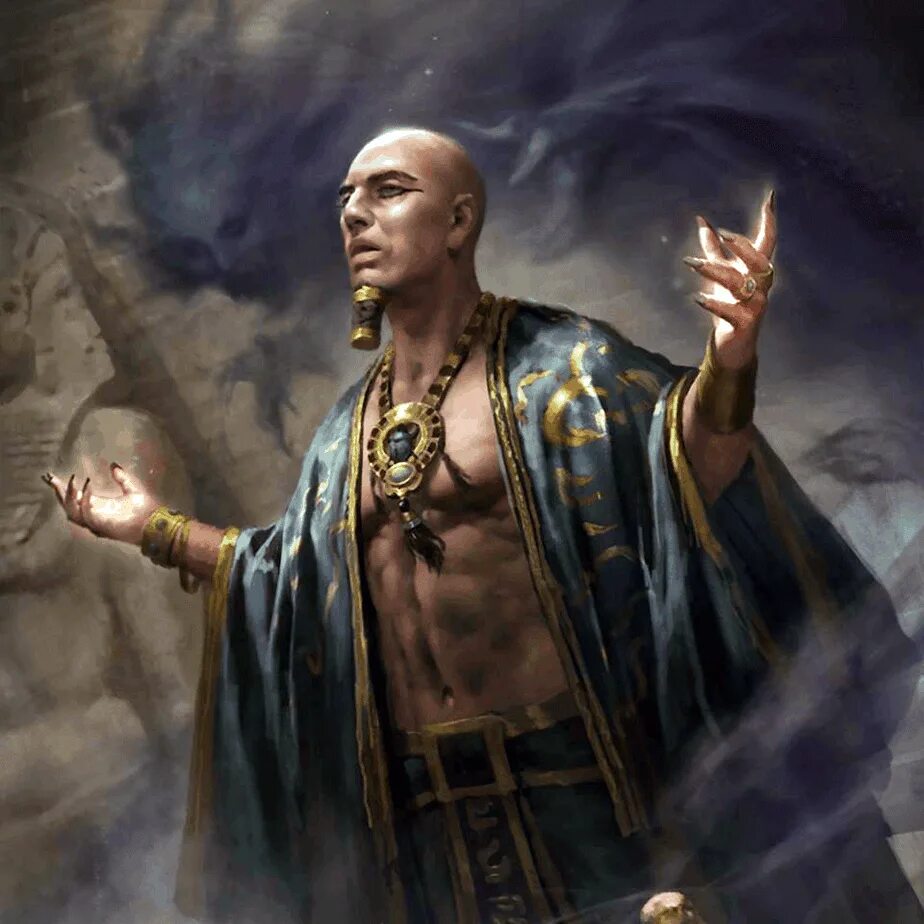 Какой бог жрец. Какой бог жрец. Wow арт жрец. Имхотеп бог. Жрец богини лу.