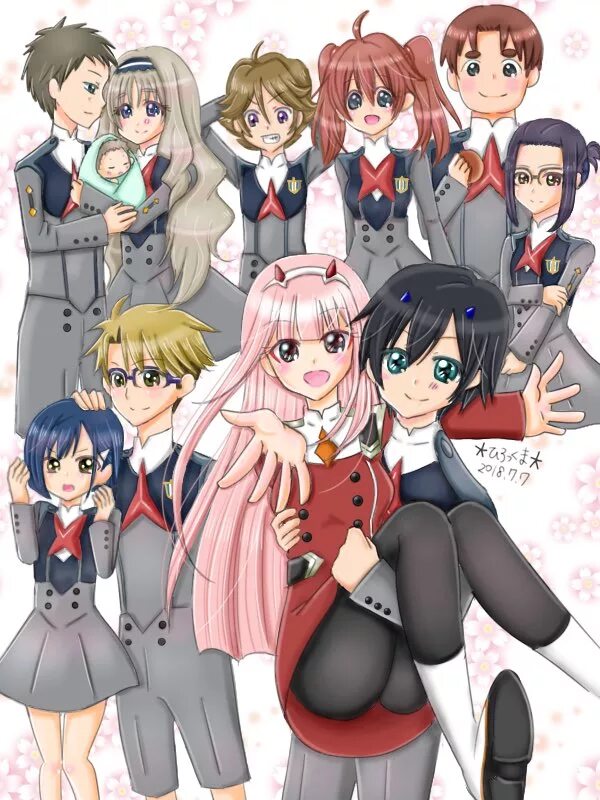 Darling more. Футоши ямада. футоши франкс. футоши и икуно. darling in the franxx футоши.