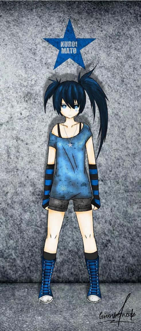 Курои. Black Rock Shooter мато Курои. Шидзуко Курои. Блэк рок шутер Kuroi mato. Мато Курои скрины.