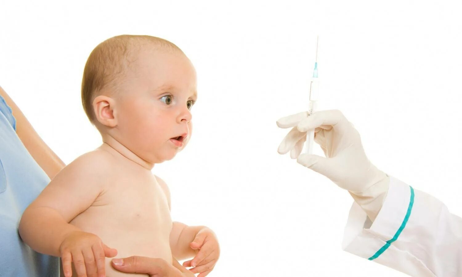 Вакцинация детей. Прививка малышу. Иммунизация детей. Малыш на прививке.