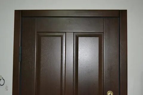 Наличники на входную дверь своими руками