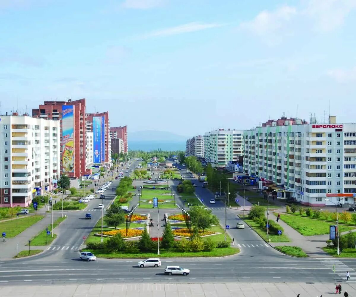 Виды города братска