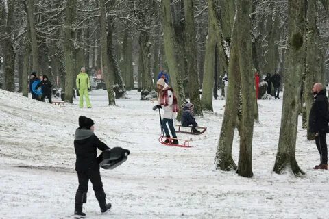 После катания