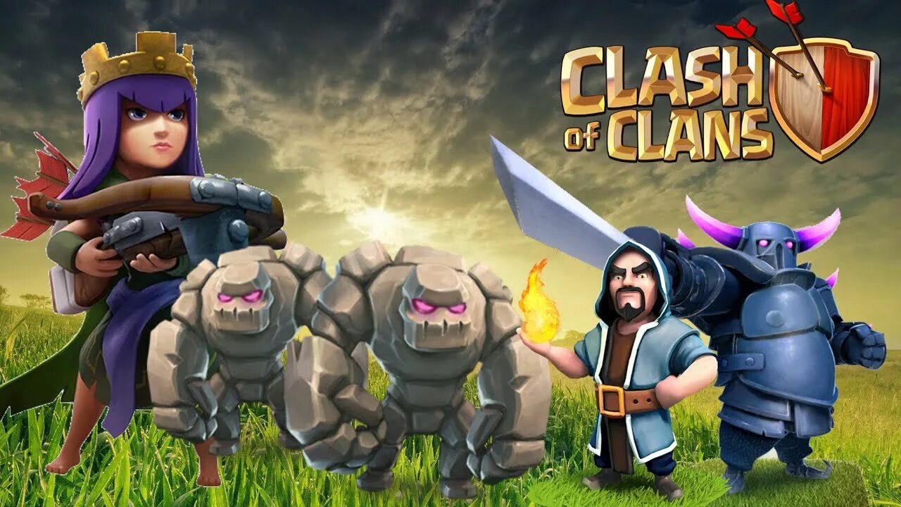 Видео clans. Клан оф кланс. Клеш. Игра клеш. Игра Clash of Clans.