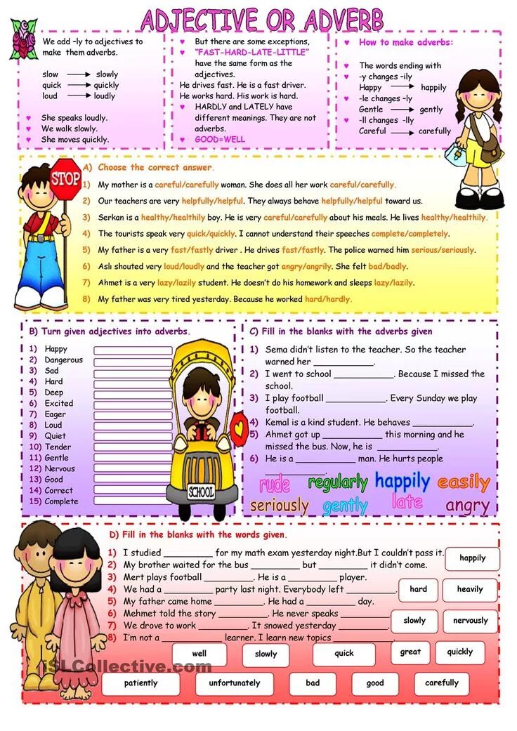 Наречия в английском языке Worksheets. Наречия и прилагательные Worksheets. Наречия и прилагательные в английском языке Worksheets. Adjectives and adverbs упражнения. Adverbs careful