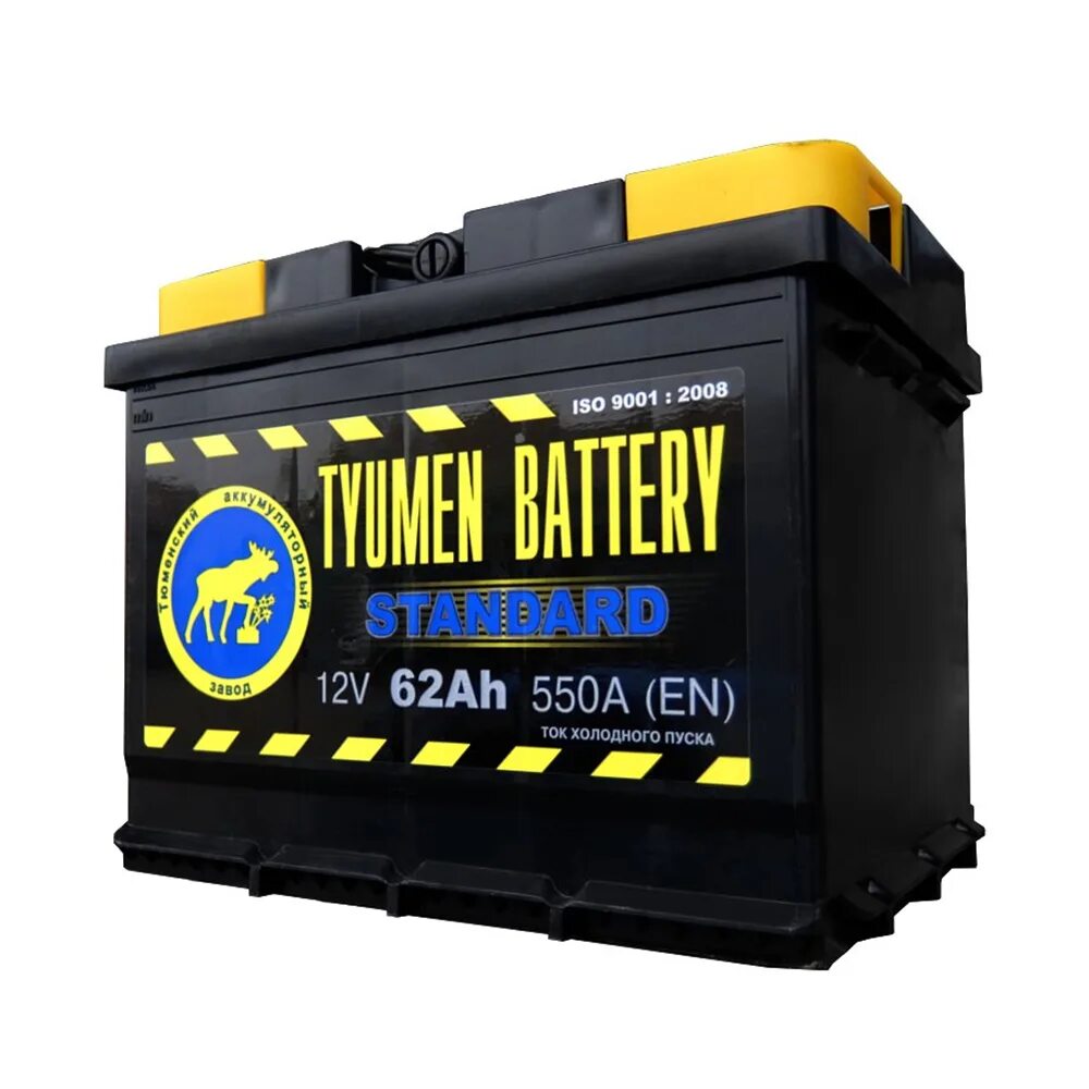 Аккумуляторы для автомобилей воронеж. Автомобильный аккумулятор Tyumen Battery Standard 62. Аккумулятор автомобильный 6ст-190 прямая полярность Tyumen Battery Standard. Аккумулятор Tyumen Battery Standard 60 Ач. Tyumen Battery Standart 62а/ч.