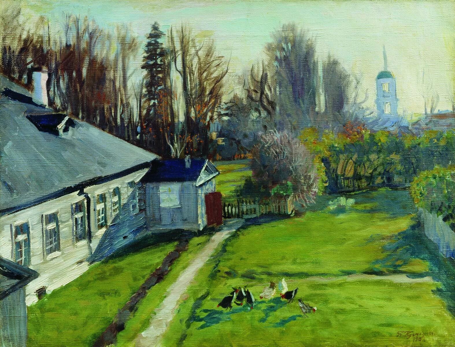 Картины кустодиева. Художник Кустодиев Борис Михайлович. Борис Михайлович Кустодиев пейзажи. Картины Кустодиева Бориса Михайловича. Бориса Кустодиева «в Старом Суздале».