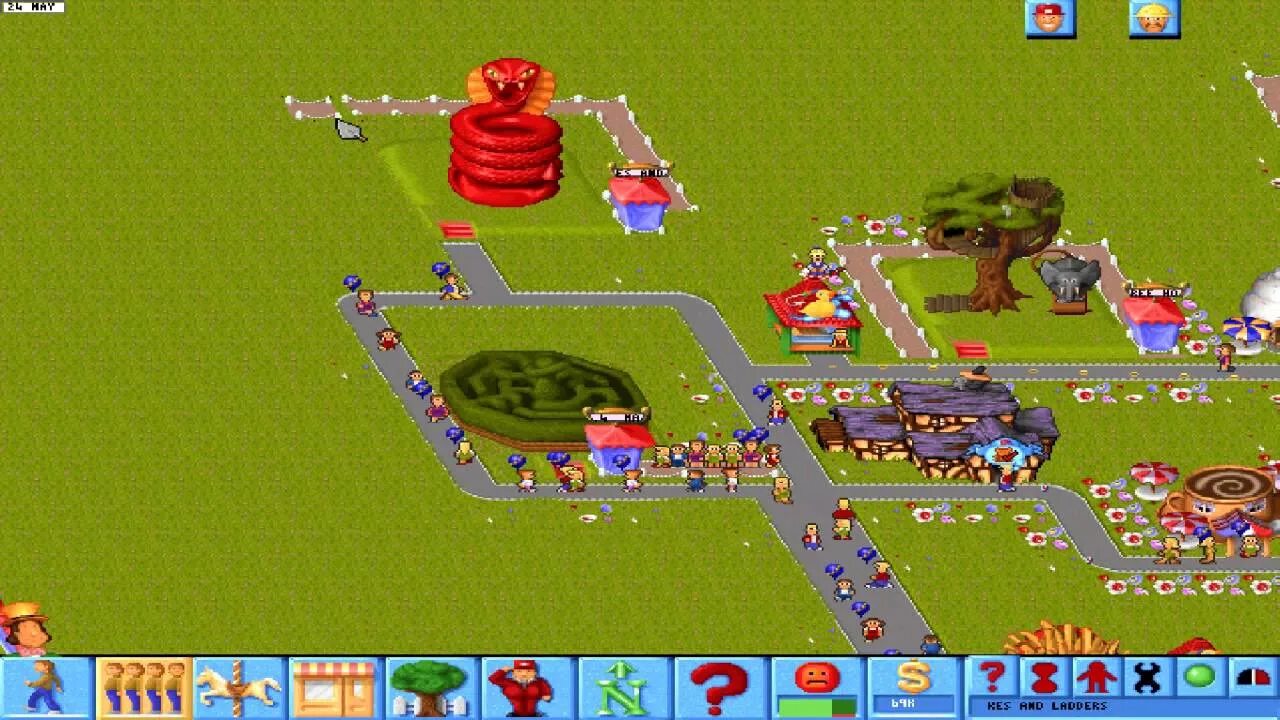 Игра на пк park. Theme Park игра. Theme Park 1994. Theme Park World (SIM Theme Park). Игра парк аттракционов на ps1.