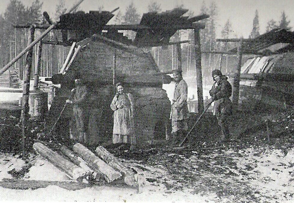 Смолокурение промысел. Смолокурение в Архангельской области. Смолокурение промысел в Архангельске. Смолокуренный завод. Поташное производство