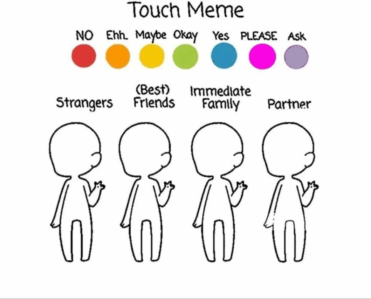 Touch me text. Touch me text